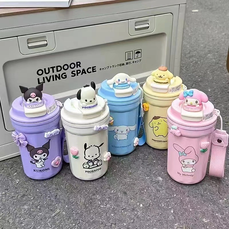 SANRIO Tumbler Anak Stainless 450ml Tremos Premium Free box