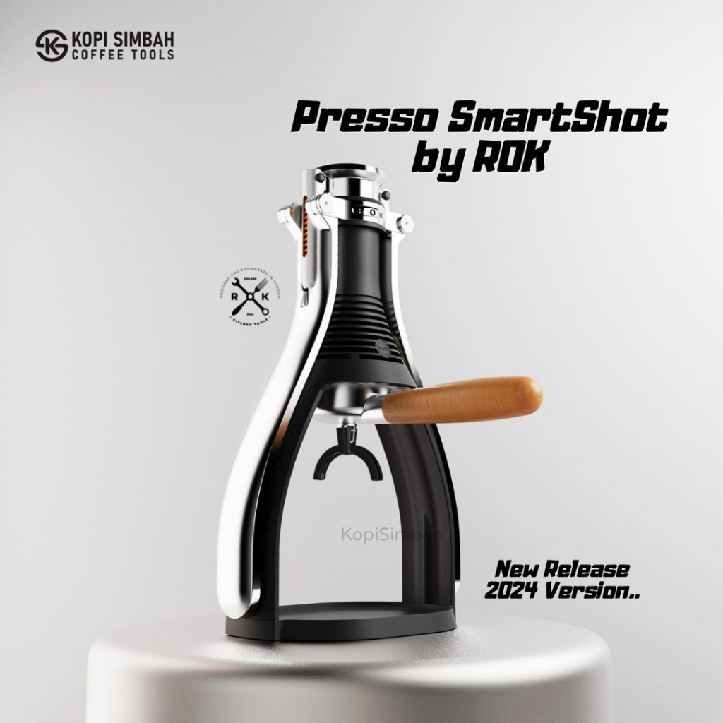 ROK Presso GC SmartShot Alat Pembuat Kopi Espresso Manual Rokpresso Smart Shot 2024 Coffee Maker
