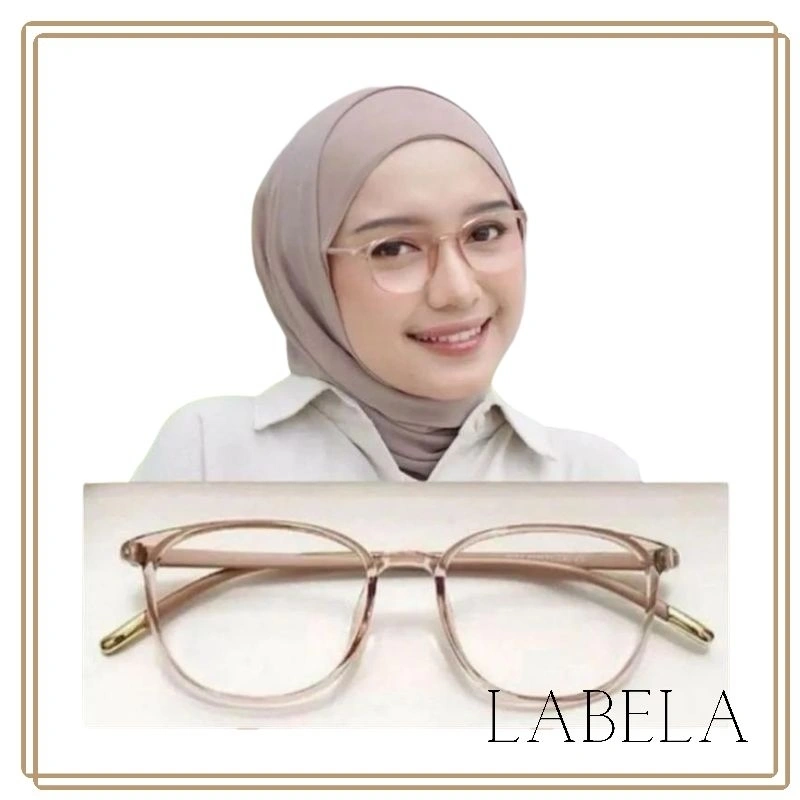 Labela - Frame anti patah kode 5004 kacamata gratis lensa photocromic normal/minus | Kacamata Lentur Anti patah Pria/Wanita kekinian Lensa Anti radiasi