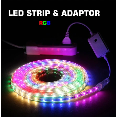 Lampu LED STRIP SELANG 2835 10METER/220V OUTDOOR RGB/LED STRIP WARNA-WARNI