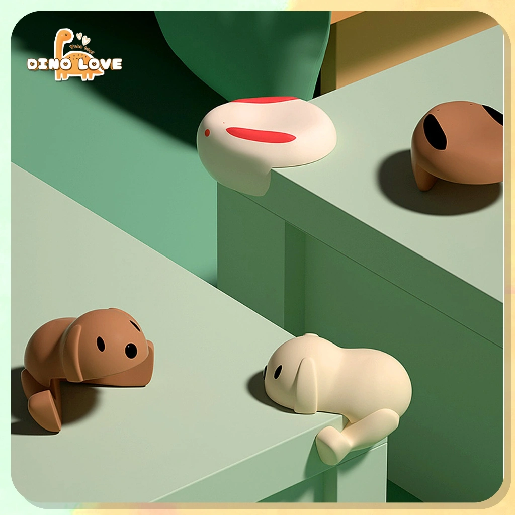 Pelindung Ujung Meja Silikon Lucu Bayi Pelindung Sudut Siku Meja Bahan Sillicone Baby Safe For Corners