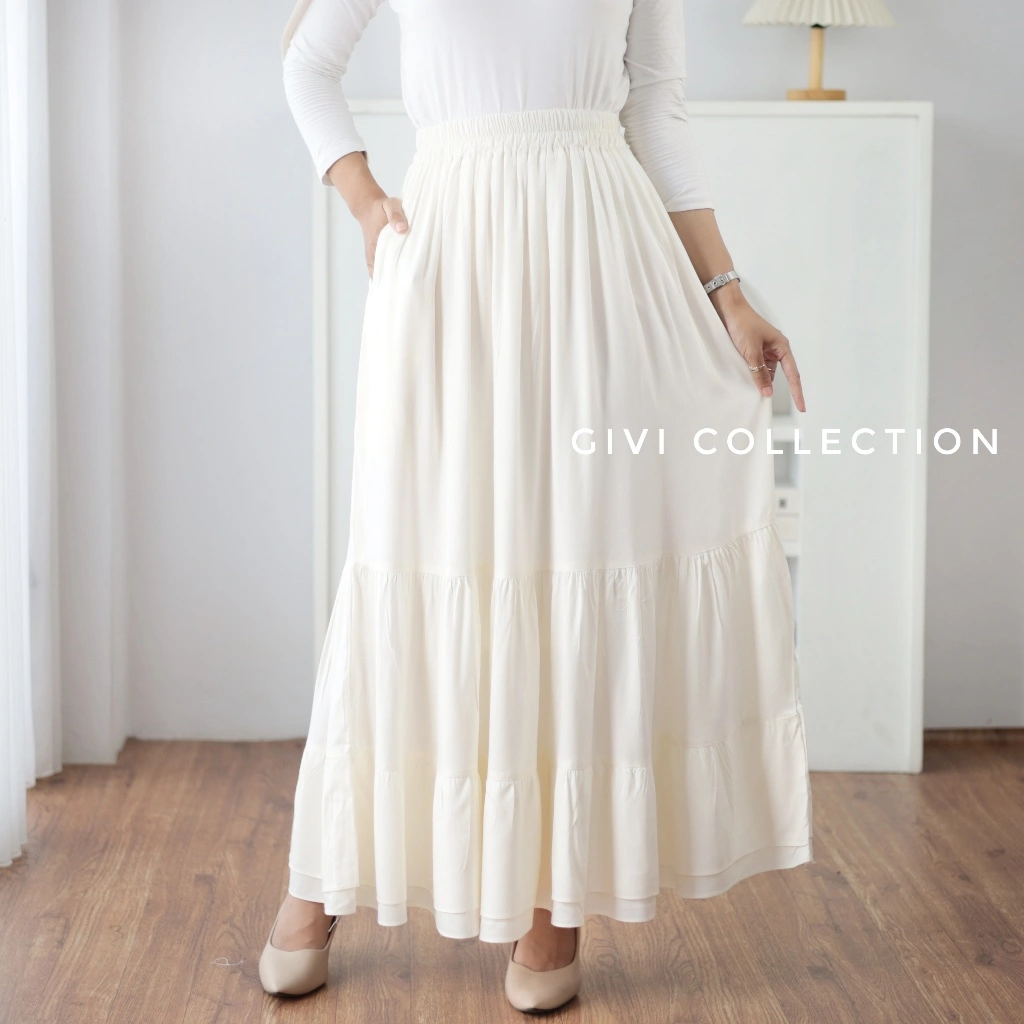 naomi kawaii skirt japan korean style | rok korea | rok susun | rok rayon premium