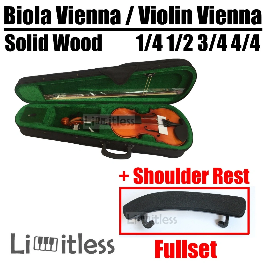 Biola Vienna 1/4 1/2 3/4 4/4 Solid Wood Original