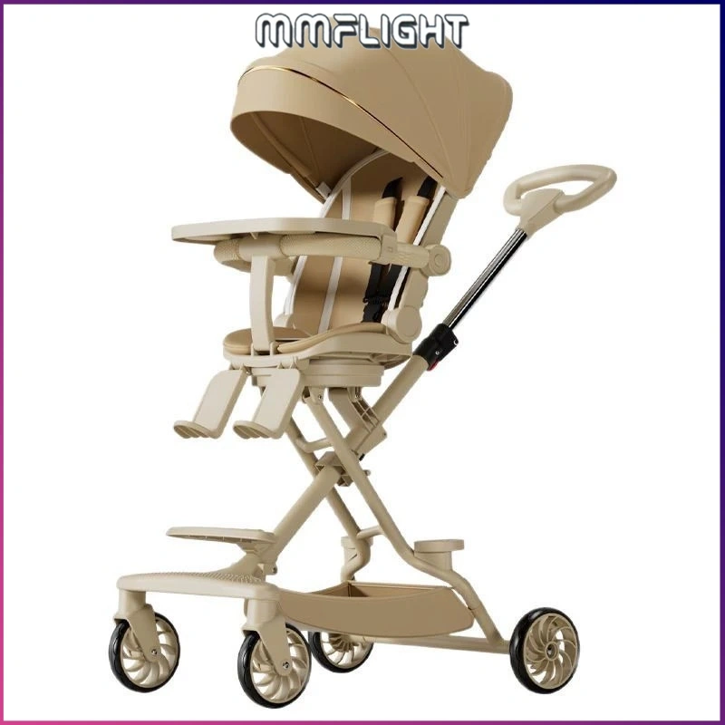 Mmflight Stroller Anak Stroller Bayi Lipat Travelling Kereta Dorong Bayi 2 Arah 0-5 Tahun