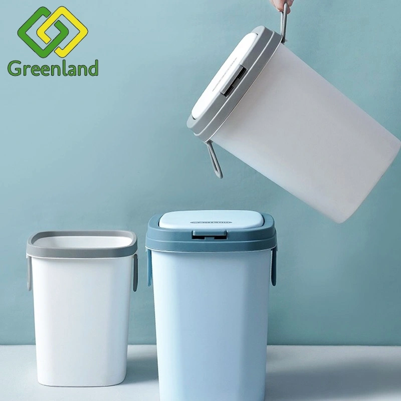 Greenland Tempat Sampah Kotak Tertutup Anti Bau Kapasitas Besar Multifungsi Dapur/Kamar Mandi/Ruang Tamu HSB161
