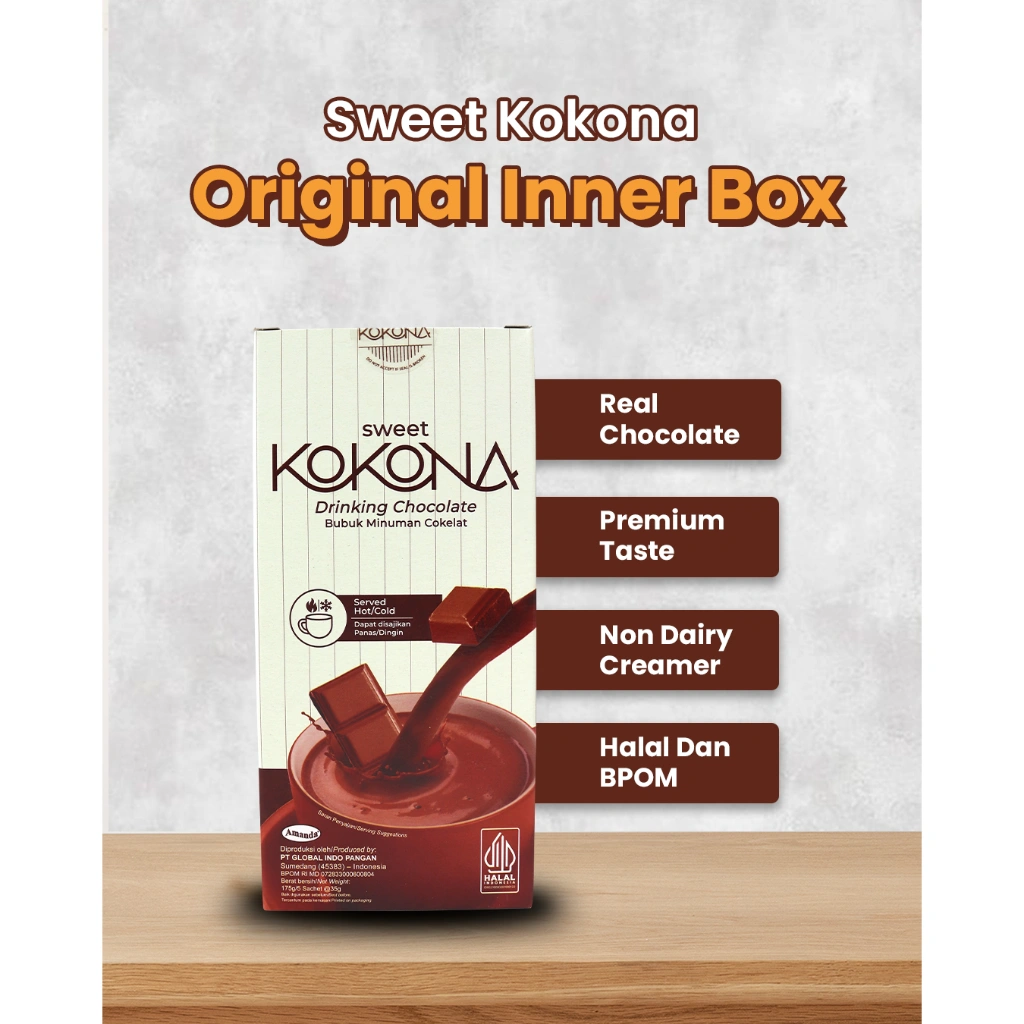 Sweet Kokona - Bubuk minuman coklat isi 5 sachet