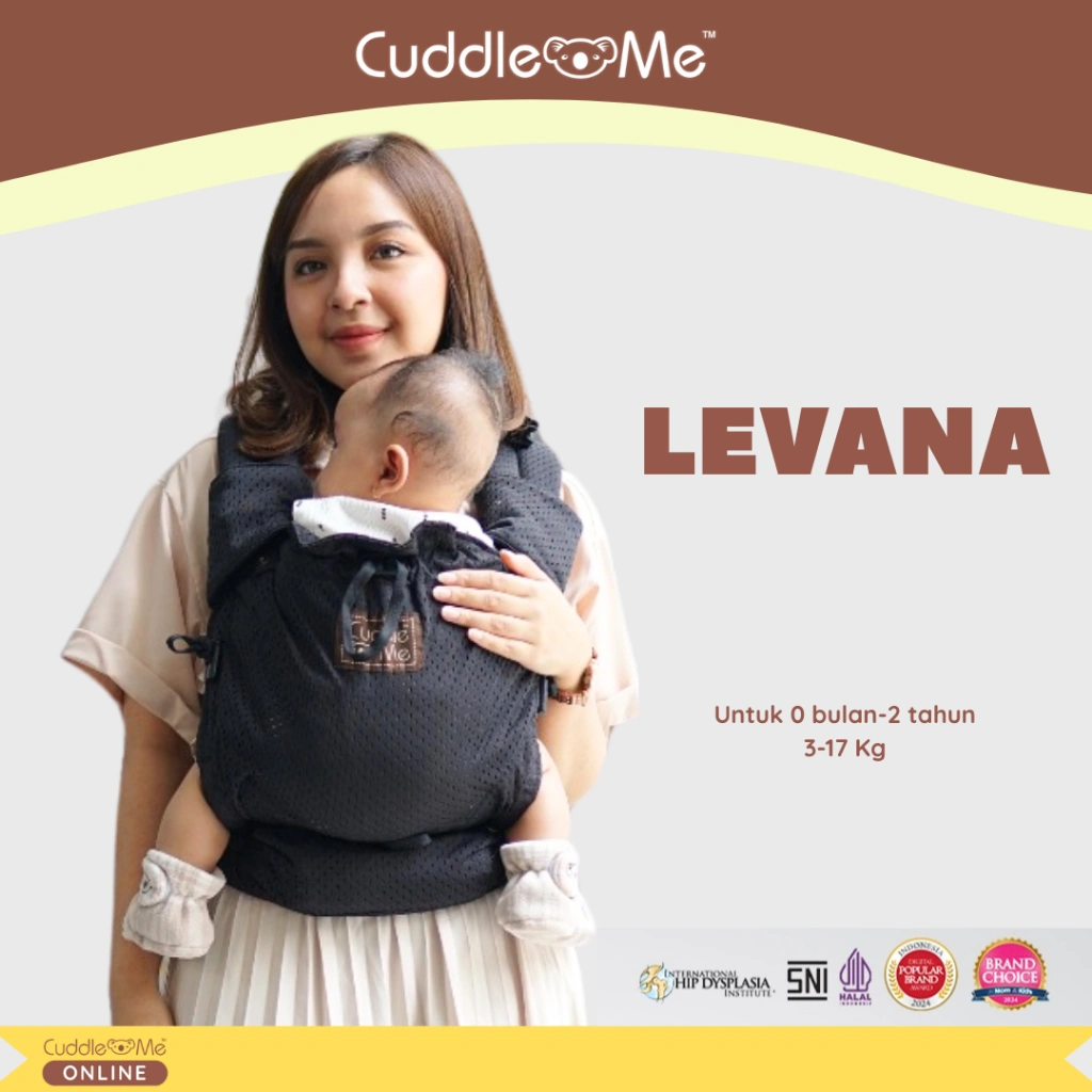 Gendongan Bayi - CUDDLEME  Levana Air Carrier Gendongan Kanguru SSC M Shape Adjustable LEVANA