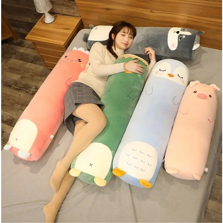 Boneka Guling karakter viral bahan halus ukuran 75 cm berlebel  sni guling gemoy untuk hadiah anak