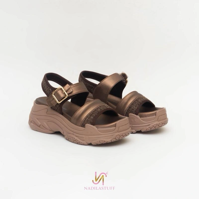 Nadilastuff Signature Aura Platform Sandal Wanita