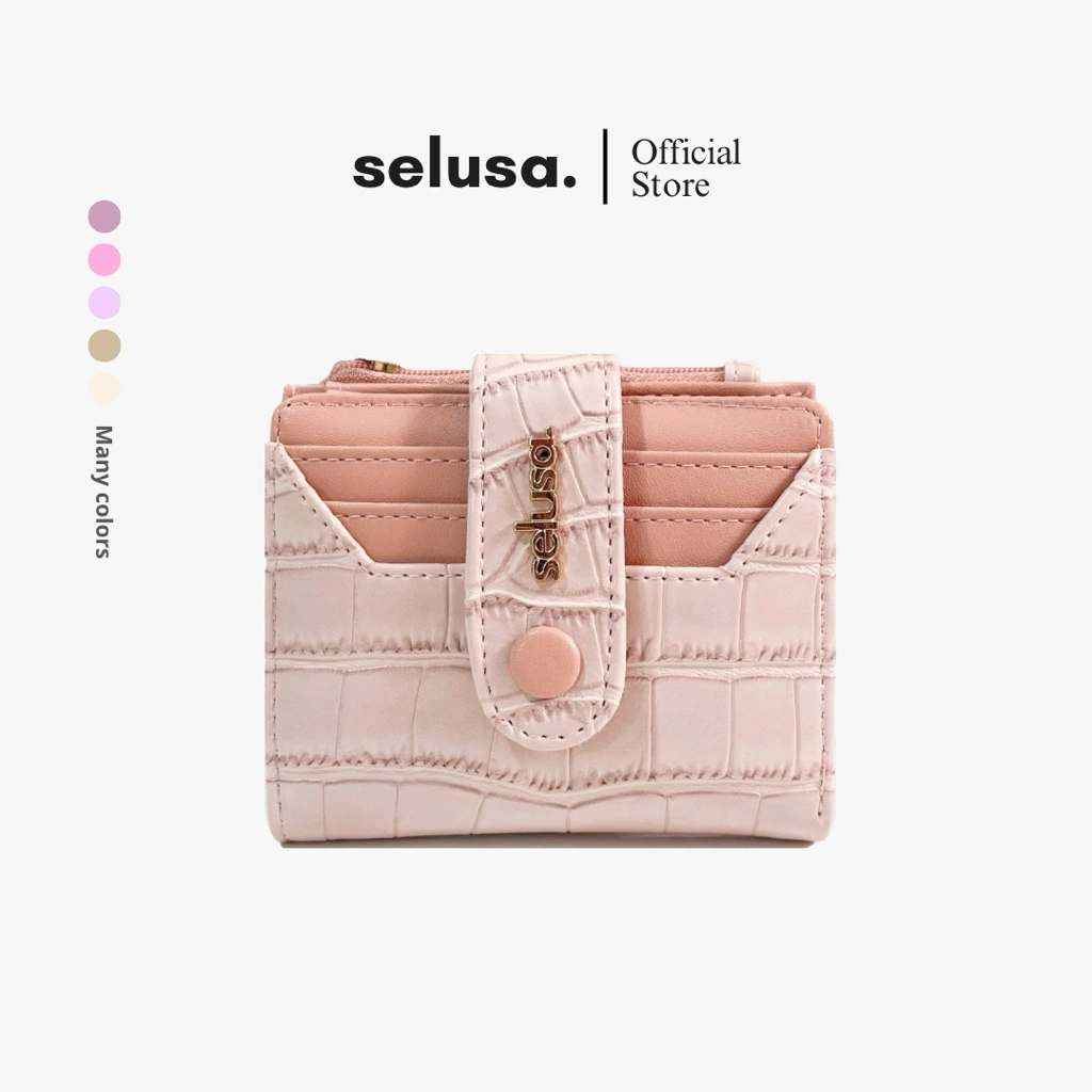 SELUSA JEMA WALLET LEATHER (Free Hardbox Exclusive) | Dompet Lipat Wanita