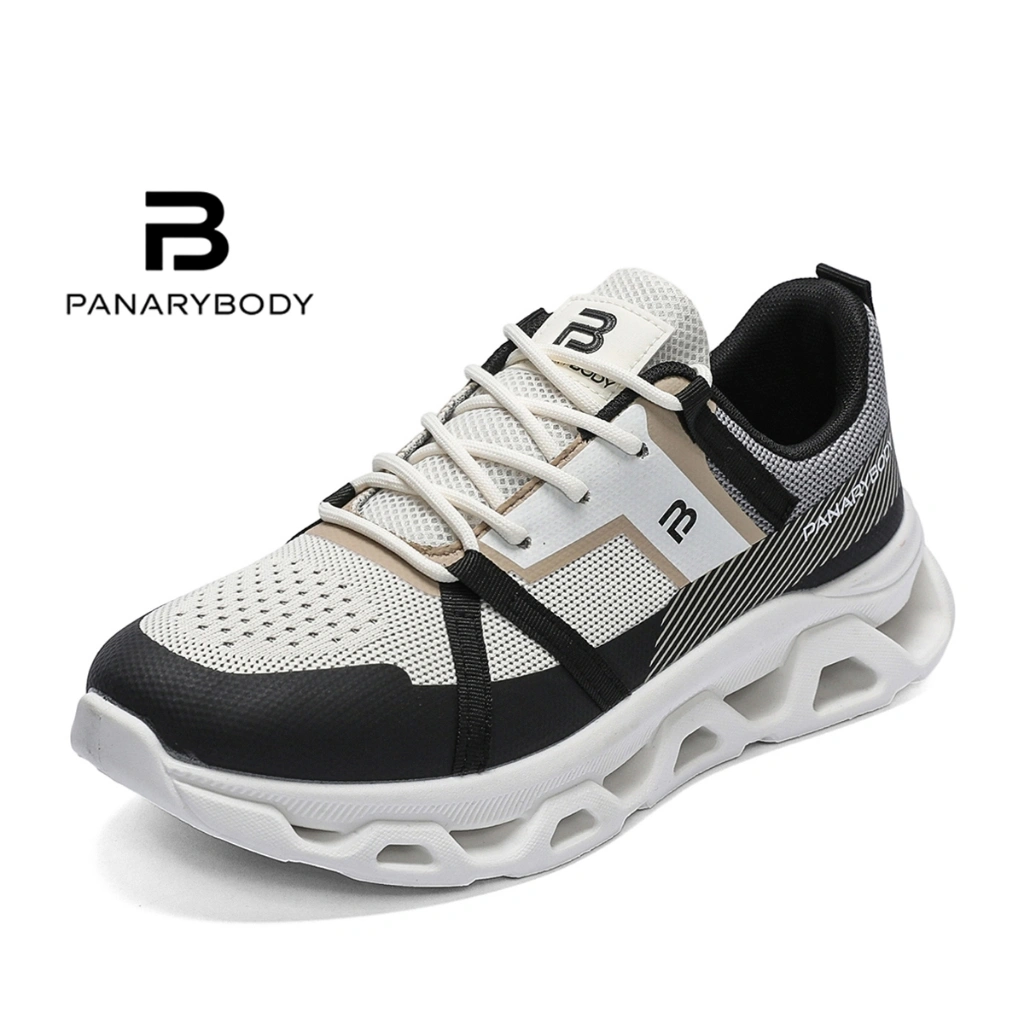 PANARYBODY Sepatu Sneakers Pria QNR31 Fashion Kasual Sepatu Cowok Sport Sekolah Pelajar Sepatu Bertali