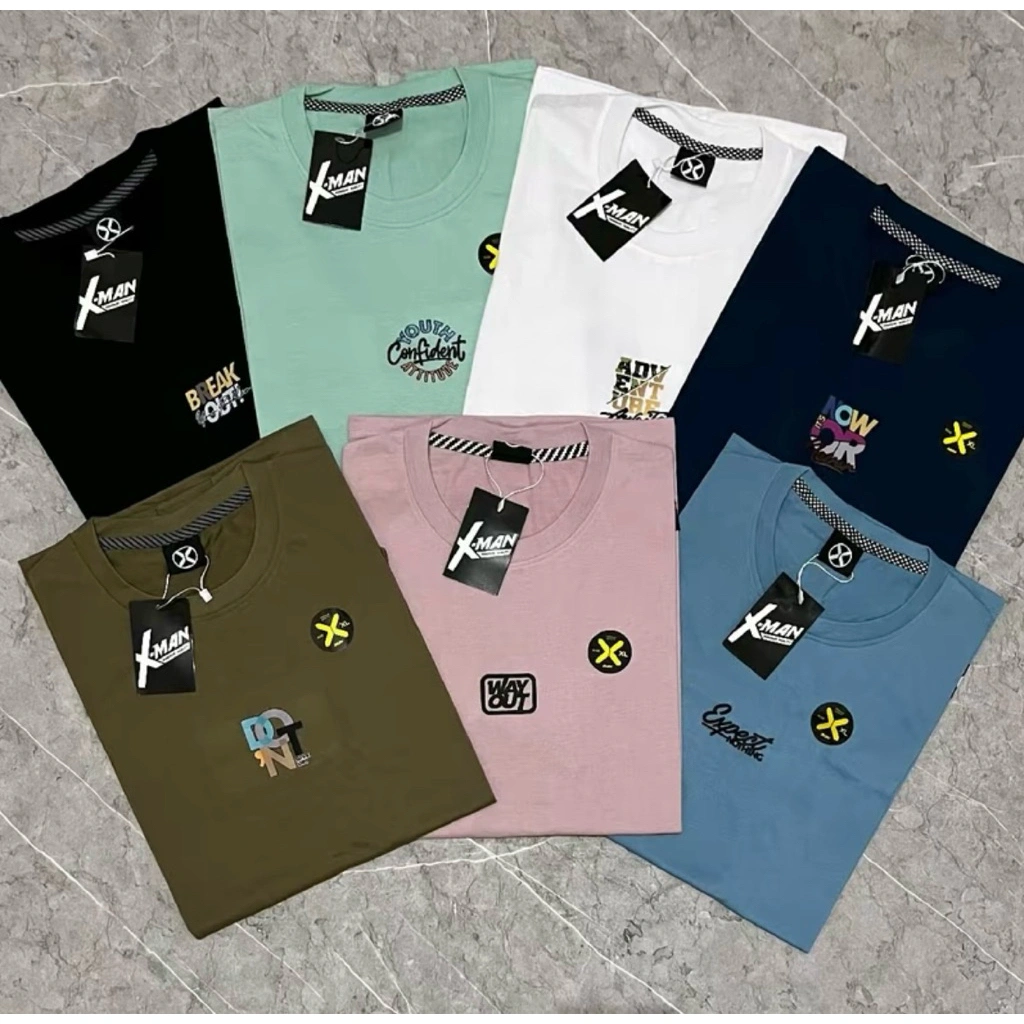 100 Ribu Dapat 5 | T-Shirt Distro Branded Pria Wanita Unisex | Baju Kaos Pria | Kaos Distro Terlaris