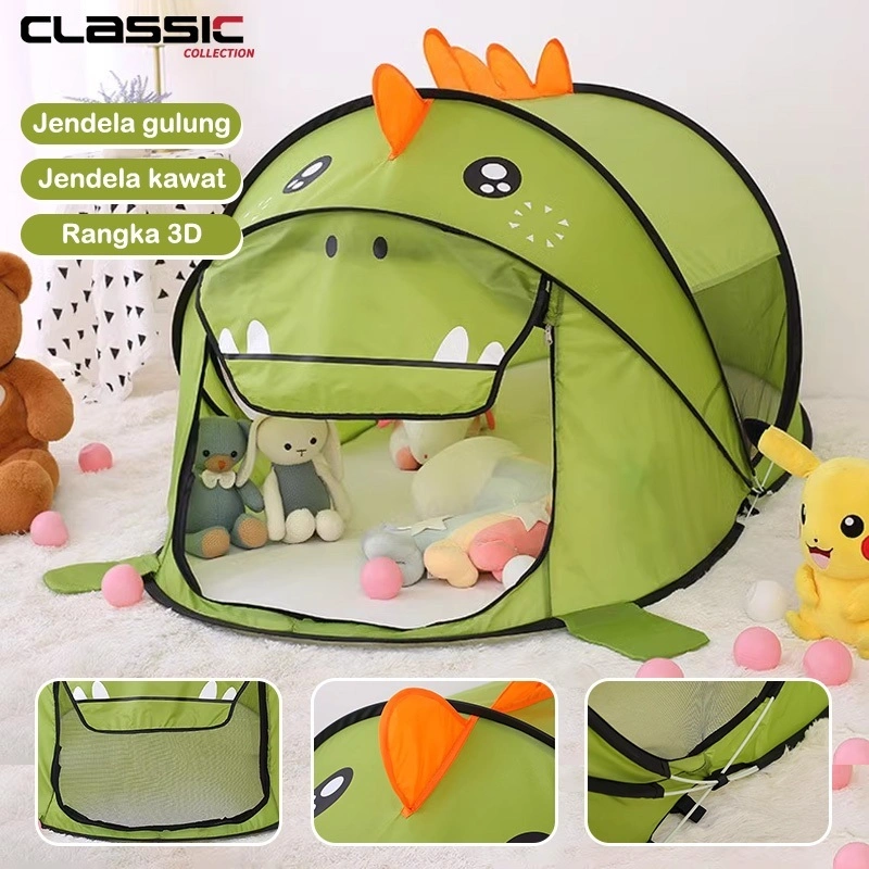 Tenda Anak/Tenda Camping Anak Lipat Mainan/Tenda Anak Karakter /TENDA CAMPING ANAK LIPAT/ Tenda Anak Murah Karakter Hewan