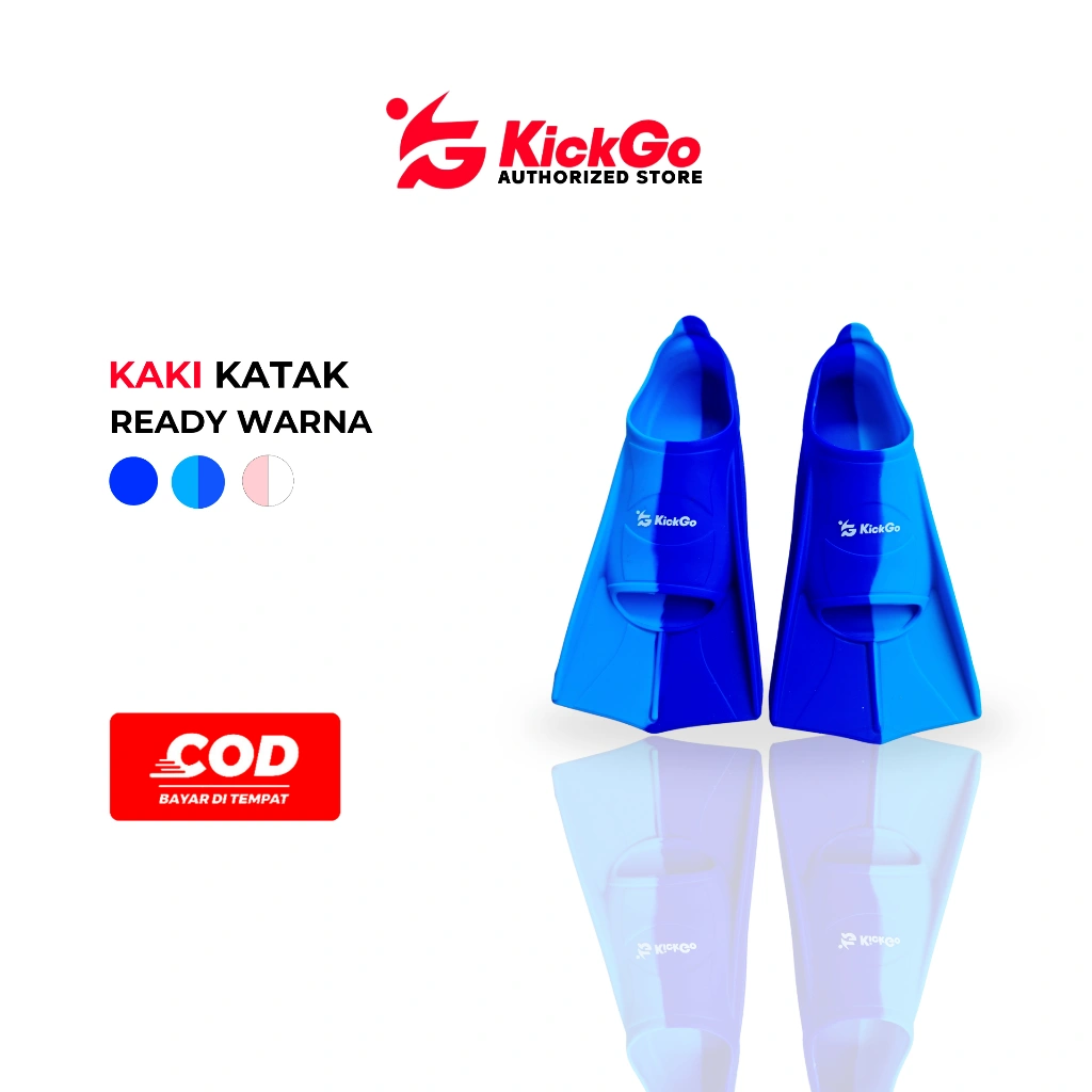 KickGo Kaki Katak Renang Fin Sepatu Snorkling Silicone Anak Dewasa Perlengkapan Menyelam Berenang