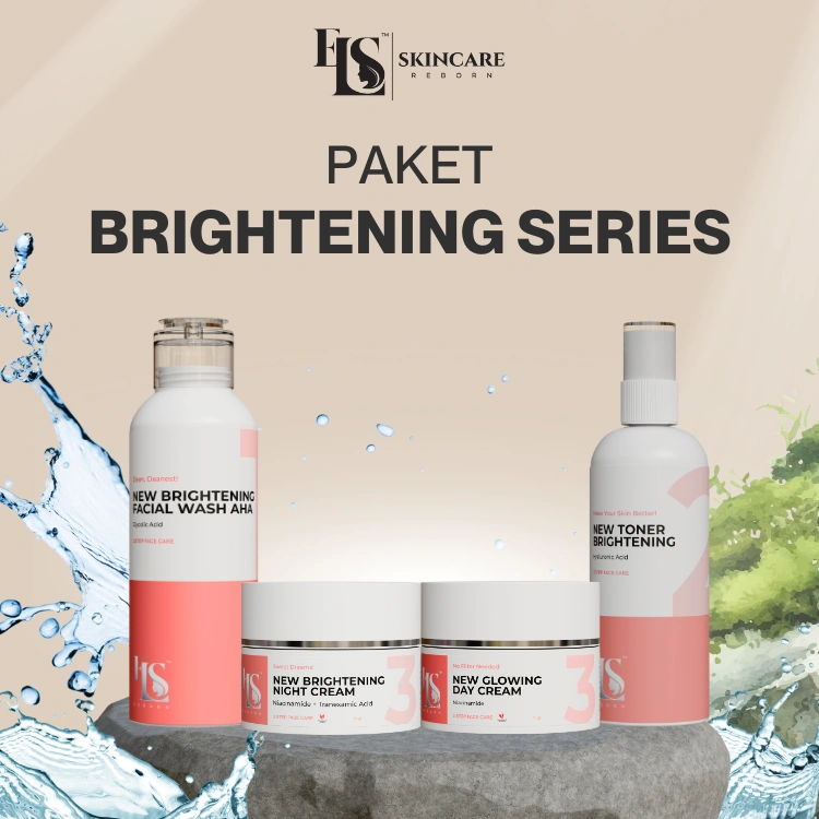 LS SKINCARE BPOM NEW BRIGHTENING SERIES PERAWATAN KECANTIKAN BPOM (ELSTM)