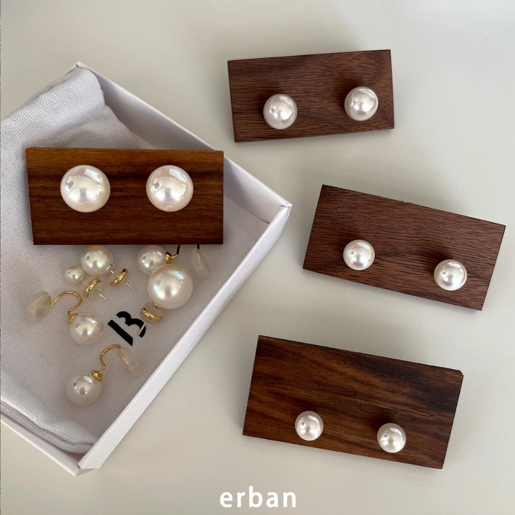 Ear Partner Anting mutiara untuk wanita, kemewahan ringan, khusus dan mewah klip telinga