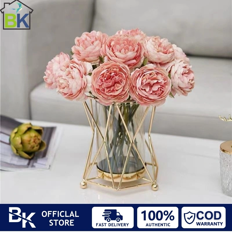 Vas Bunga Dekorasi Bunga Rumah Pot Bunga Hias Bouquet Bunga Dekorasi Rumah Pajangan Bunga Pot Bunga Meja  Vas Bunga / Pot Bunga Hias