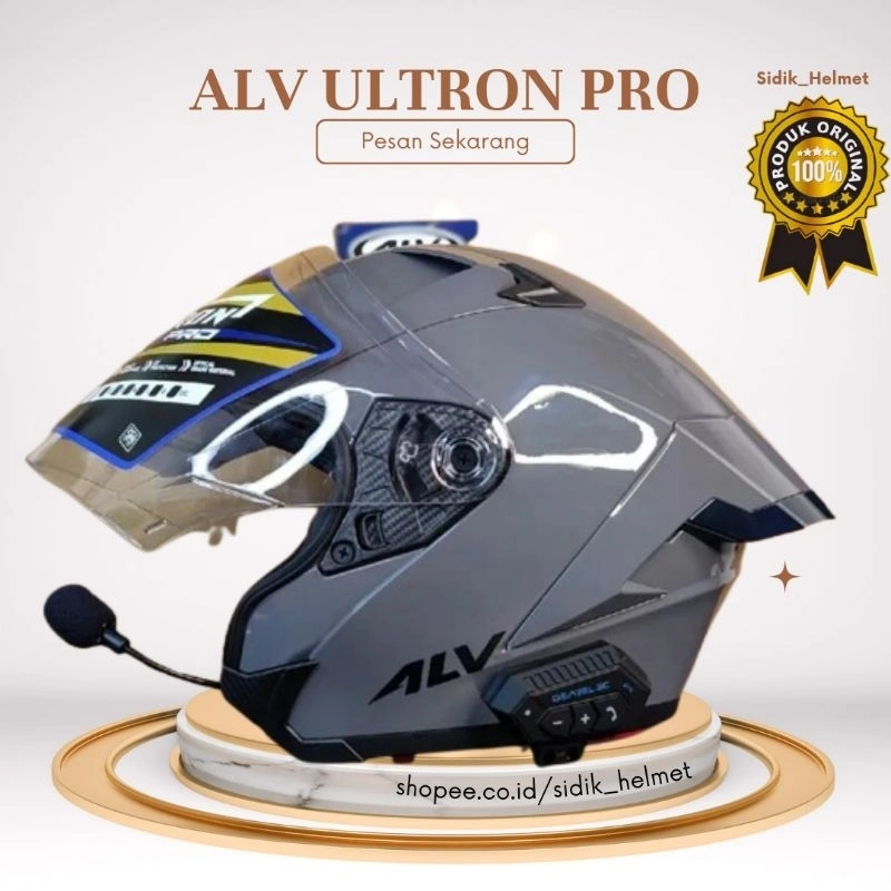 HELM ALV ULTRON PRO 100% ORIGINAL, HELM GANTENG ALV, Helmet Half face terbaik,Terbaru Bestseller, Alv ultron pro  paket ganteng