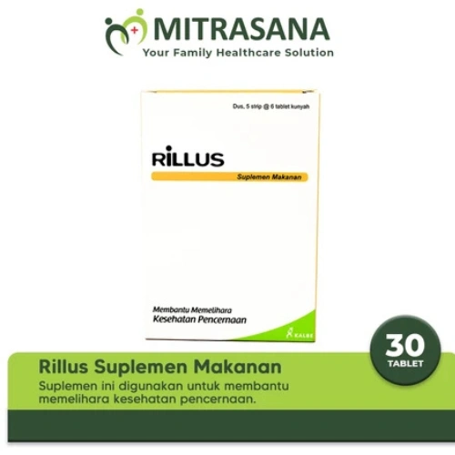 Rillus - Suplemen Probiotik untuk Pencernaan | Kesehatan Pencernaan