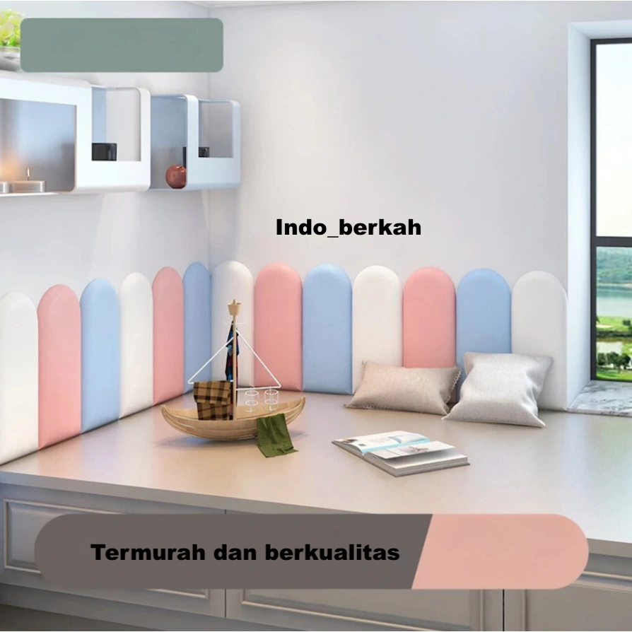 Headboard Wall Panel 20 X 45cm / Hiasan Kamar / Hiasan Dinding / Sandaran Bermain Anak (KODE 001)