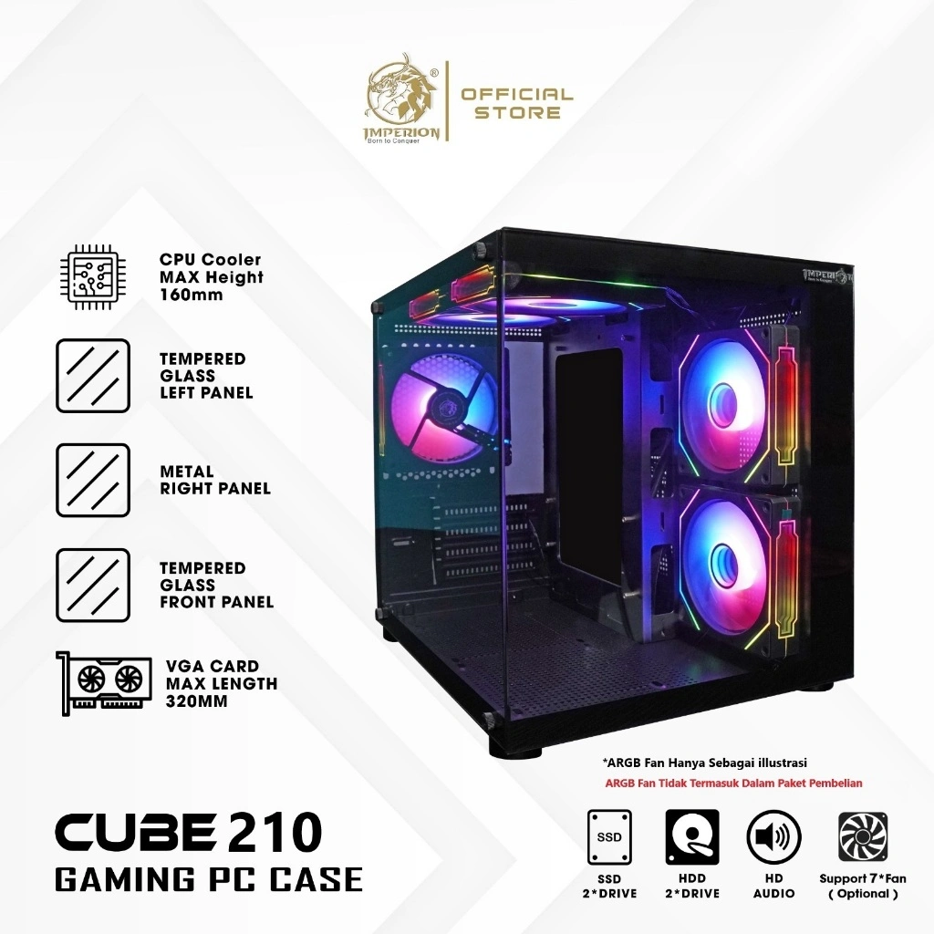 Imperion PC Case Cube 210