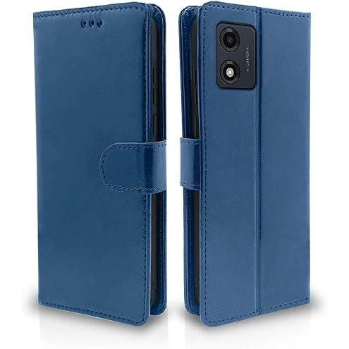 MOTO G45 / EDGE 60 FUSION / Flip Case Casing Cover Leather Walet Dompet Hitam Coklat Marron Neavy flipCase cover wallet Kulit sarung Hardcase Premium Casing Hard Tas Cover Hp Card Slot Phone Ful 4g 5g MOTOG45 go 4 5tyle 45 5 Style G Original Motorola rola