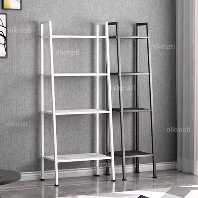 Rak Buku /Rak Buku Minimalis Rak Buku Susun Rak tanaman dan Hiasan Rak ruang tamu / 3/4/5Tier Multipurpose Shelf