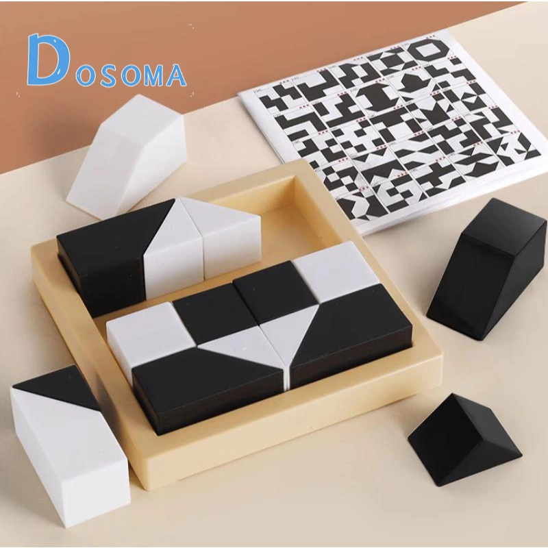 DOSOMA Hidden Block Puzzle Mainan Edukasi Anak - Melatih Penalaran Logis, Keterampilan Berpikir, Dan Kreativitas