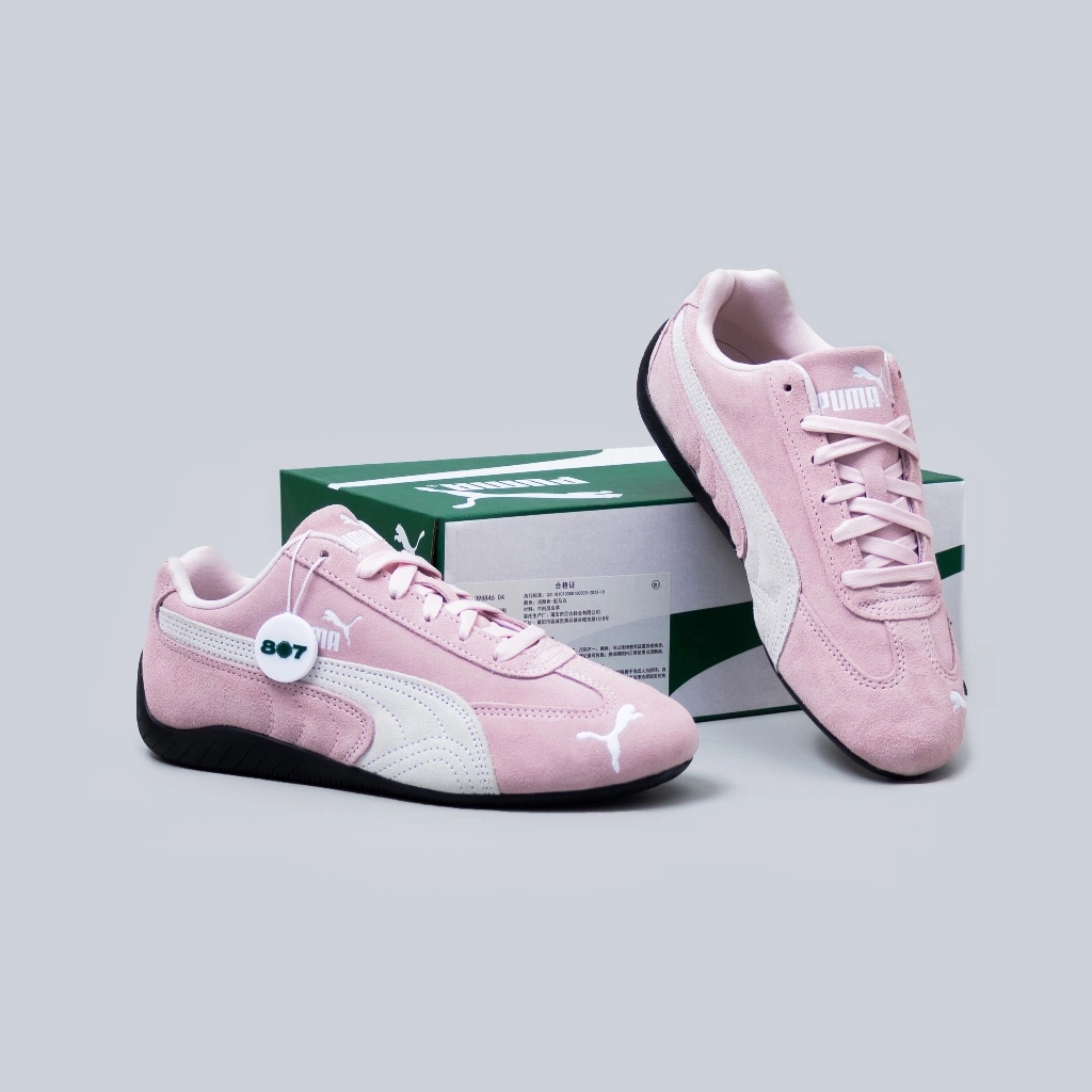 Puma Speedcat OG Pink White Suede