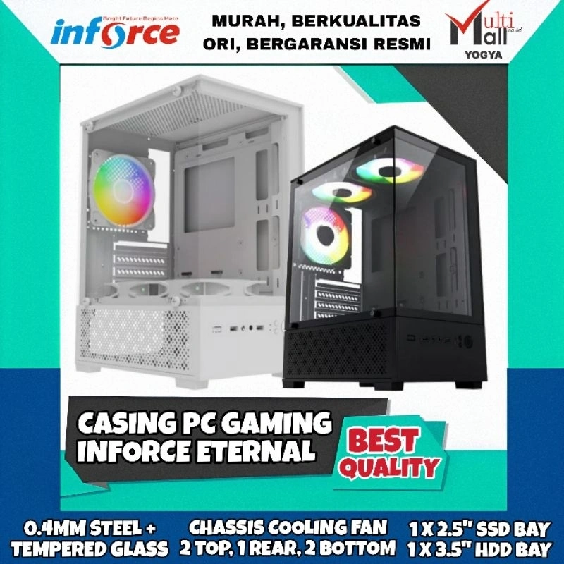 Inforce Casing PC Gaming Eternal M-ATX / ITX