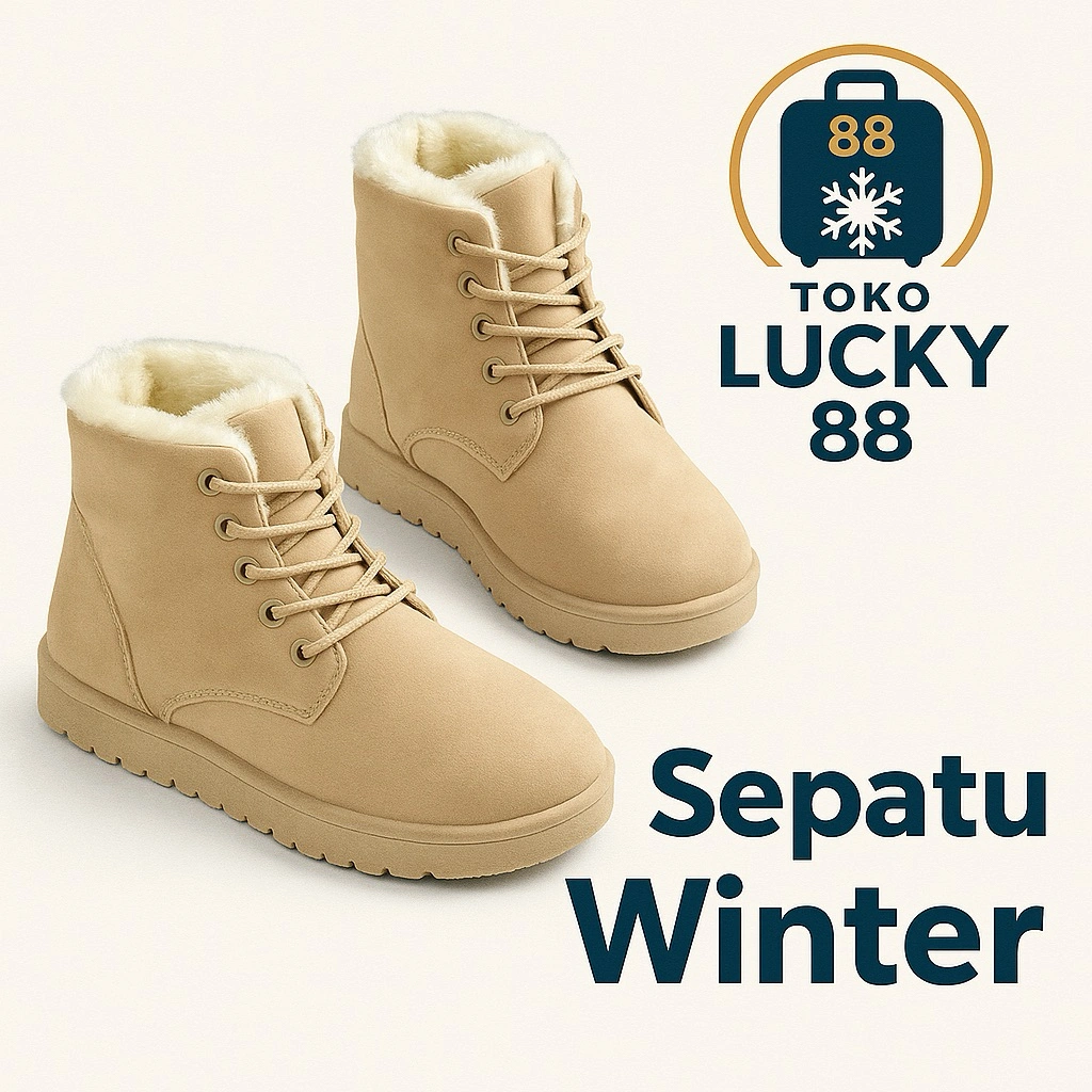 MOLLAD XQ8063 Boots Thermal Sepatu Boots Ankle Bulu Musim Dingin Winter Boots