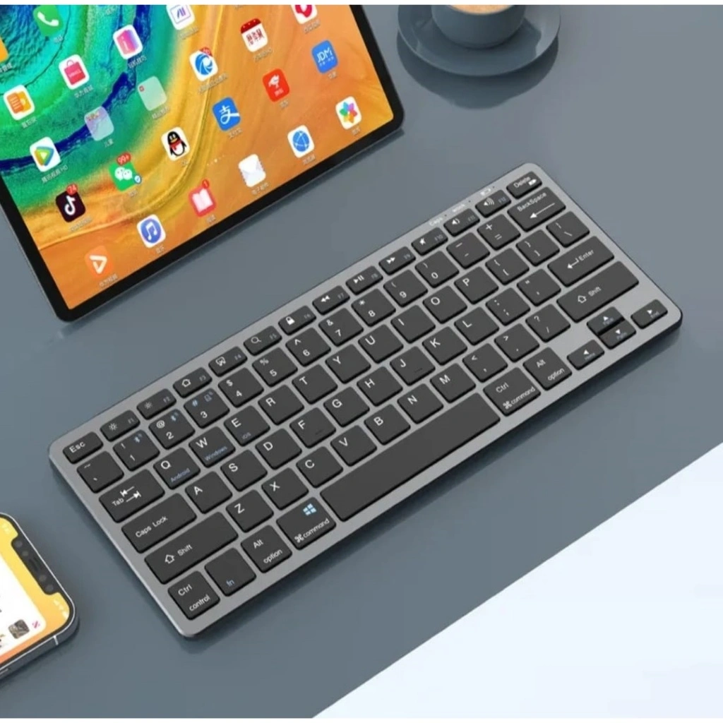Keyboard Wireless Bluetooth Support for PC Laptop Smartphone Tablet Android