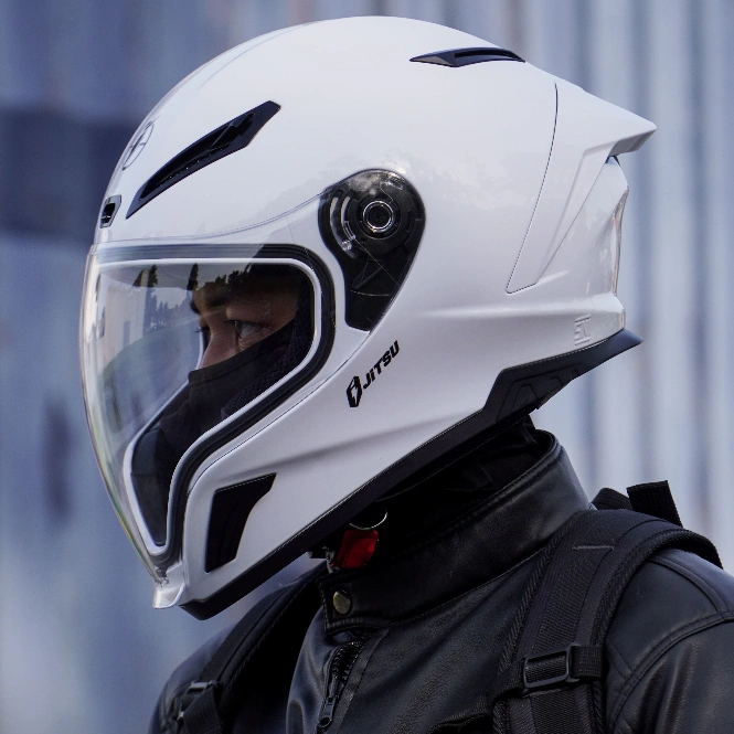 JITSU NEOVISION Helm Full Face Terbaru Solid Series Visor Iridium