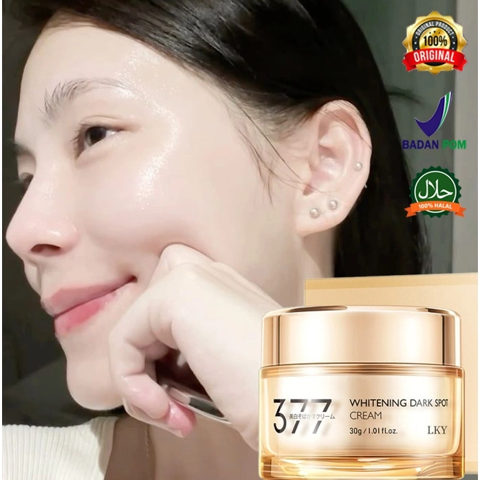 377 cream flek hitam membandel cream penghilang flek hitam 30g cream pemutih/melasma/bintik penua/Aman untuk ibu hamil