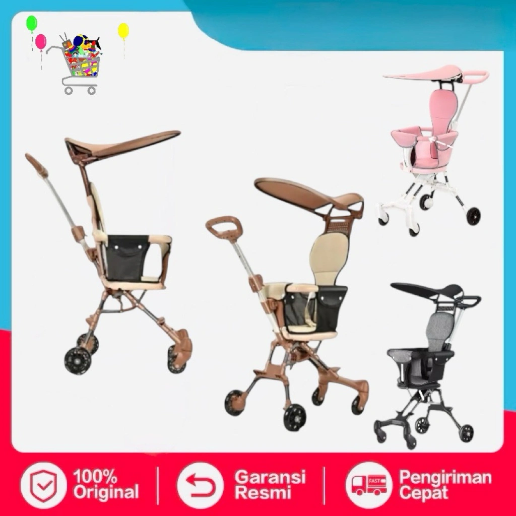Stroller Magic bayi murah kereta bayi dorong roda empat/perlengkapan bayi traveling
