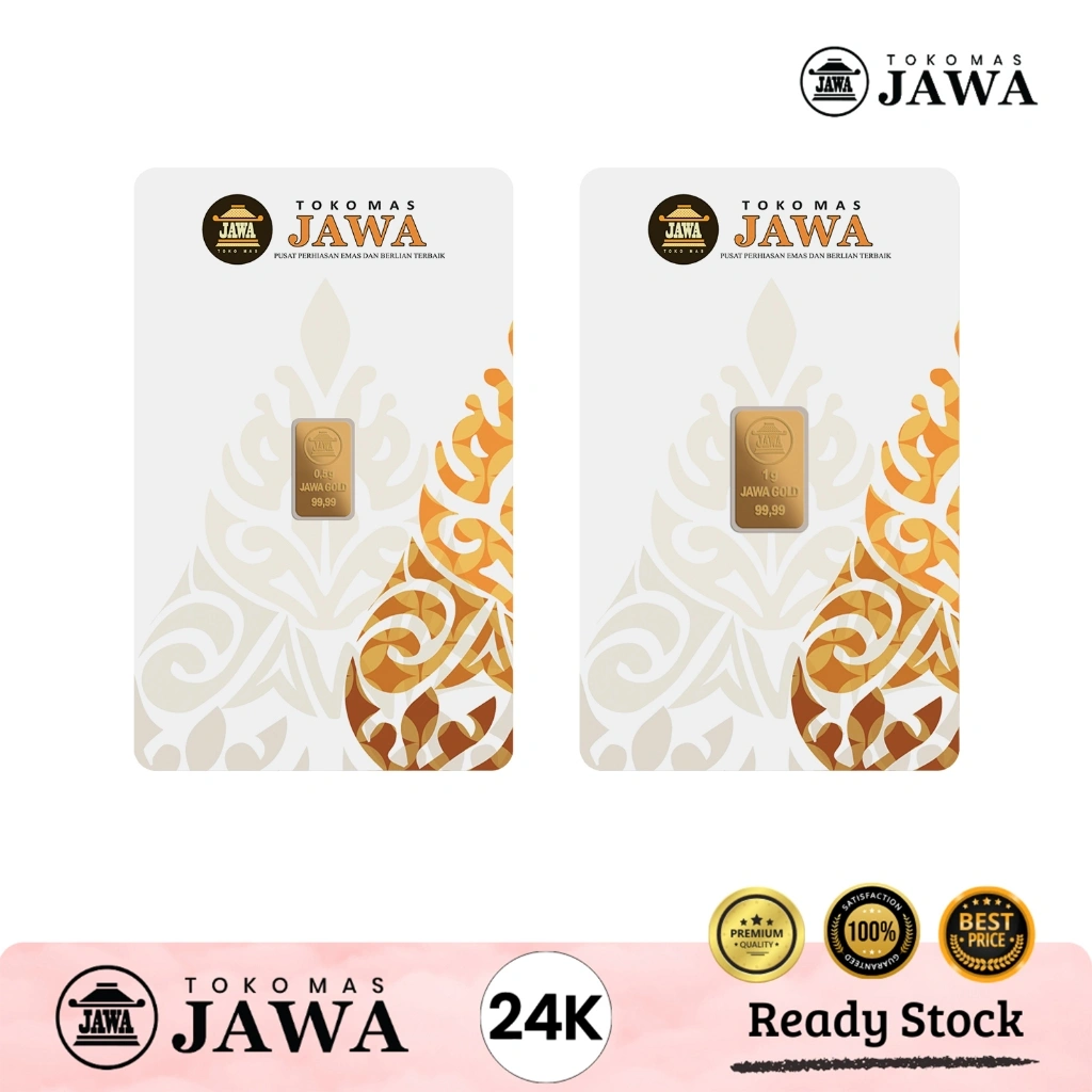 LM Jawa Gold 0.5-1gr Kadar 24 Karat Toko Mas Jawa
