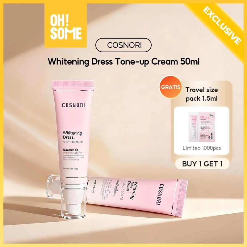 OHSOME-COSNORI Tone Up Cream Whitening | Cerahkan Wajah | Base Makeup Natural