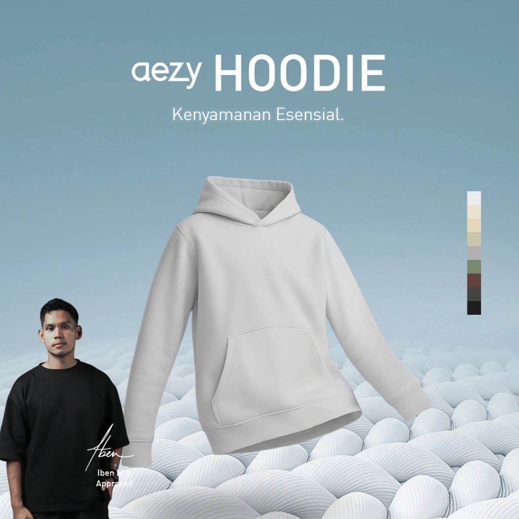 No Void Minds AEZY Hoodie | Steel
