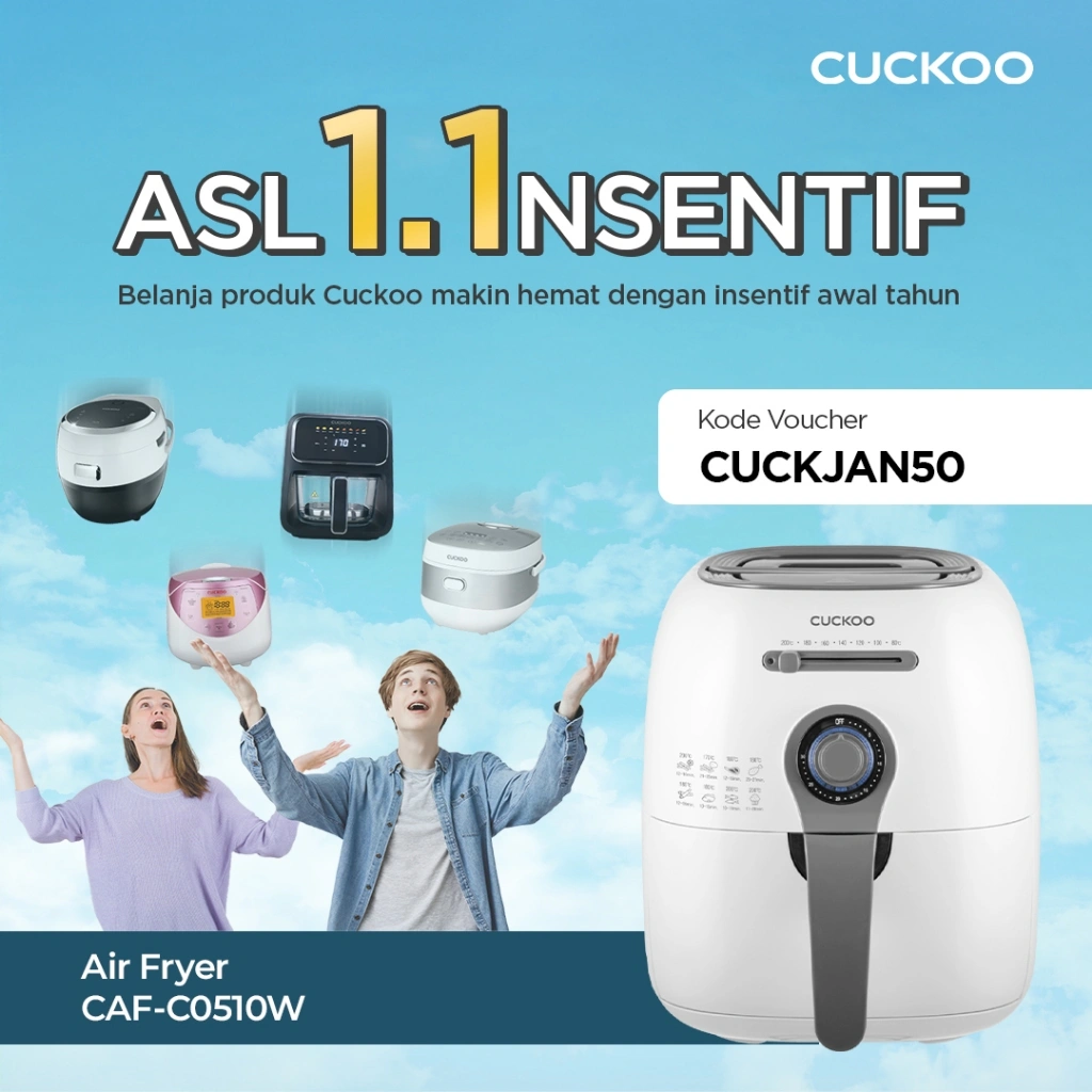 CUCKOO Air Fryer CAF-C0510DW