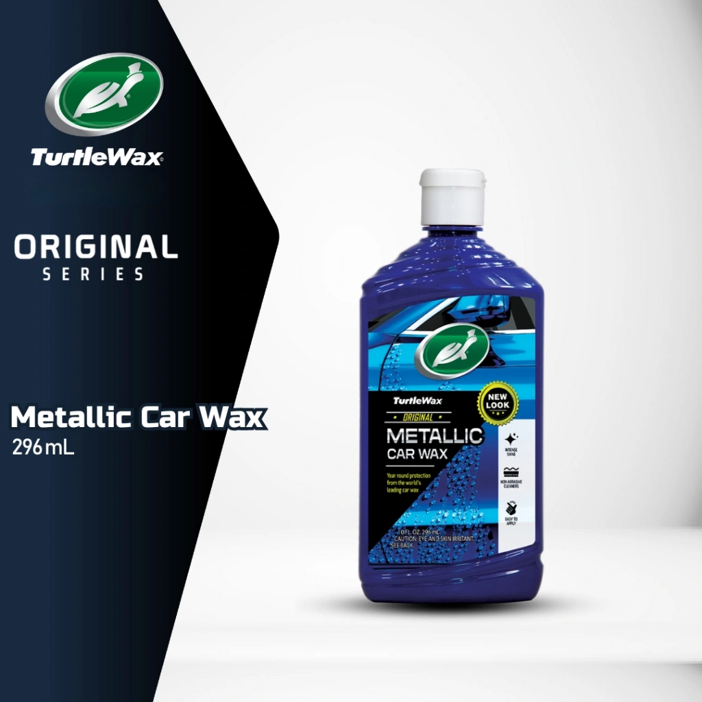 Turtle Wax - Metallic Car Wax Liquid 296 mL Pengkilap Mobil Motor Helm Kaca Pengkilap Cat Metalik Termurah