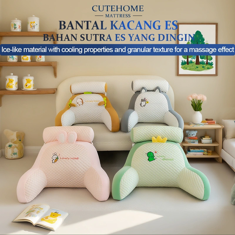 CUTEHOME Bantal Sandaran untuk bekerja di atas Tempat Tidur, Bantal Sandaran Punggung berbahan Busa Memori