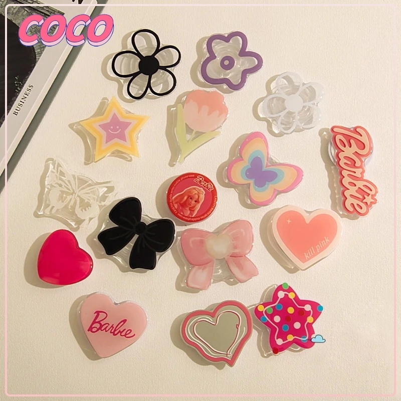 3D Barbie Ins Korea Pop Socket GLITER GRIPTOK PHONE HOLDER/PHONE GRIP/POPSOCKET/PHONE HOLDER PREMIUM/STAND HP/RING HP/AKSESORIS HP-coco_market