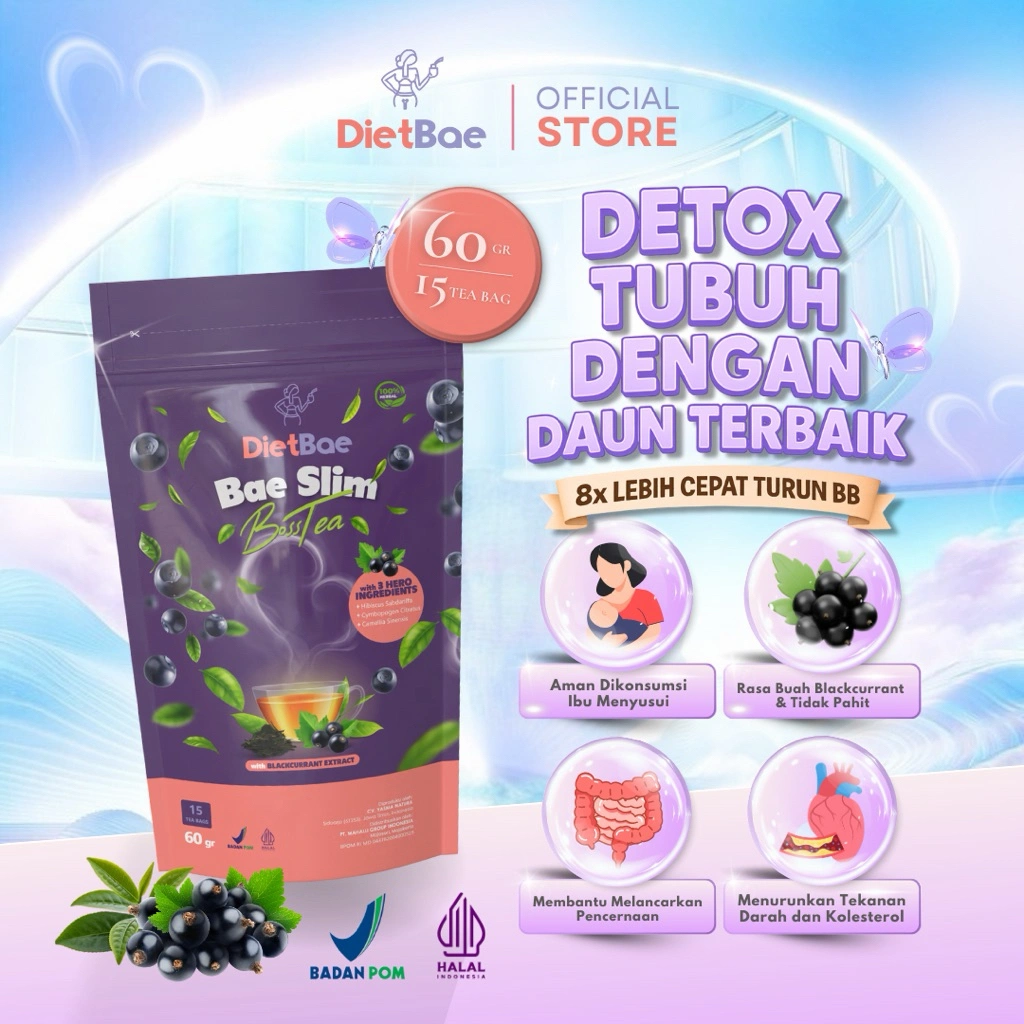 DIETBAE - BaeSlim Diet Detox Tea isi 15's