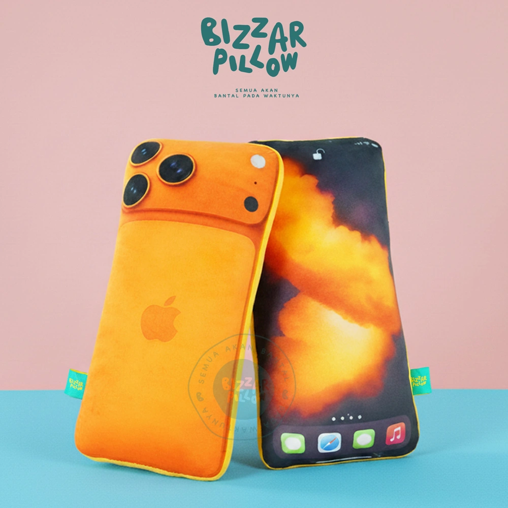 Bizzarpillow Bantal Sofa Motif Handphone Unik Size M BZ309