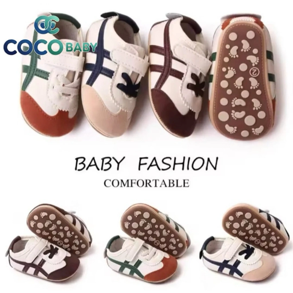 COCO Sepatu Bayi Laki Laki NEW ONITSUKA 0-12 Bulan Murah Prewalker Shoes Cewek Cowok 1 3 6 9 12 Bulan Terbaru