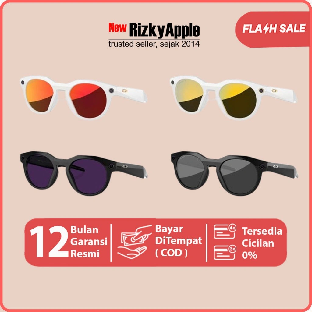 Oakley Meta HSTN Standard Performance AI Smart Glasses Kacamata Pintar