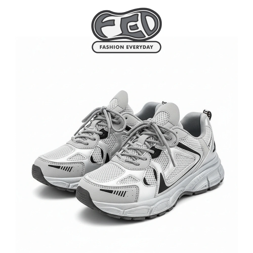 FED Sepatu Running Nakahara Kasual Pria Wanita Cowok Shoes Sneakers Terbaru Kekinian Casual