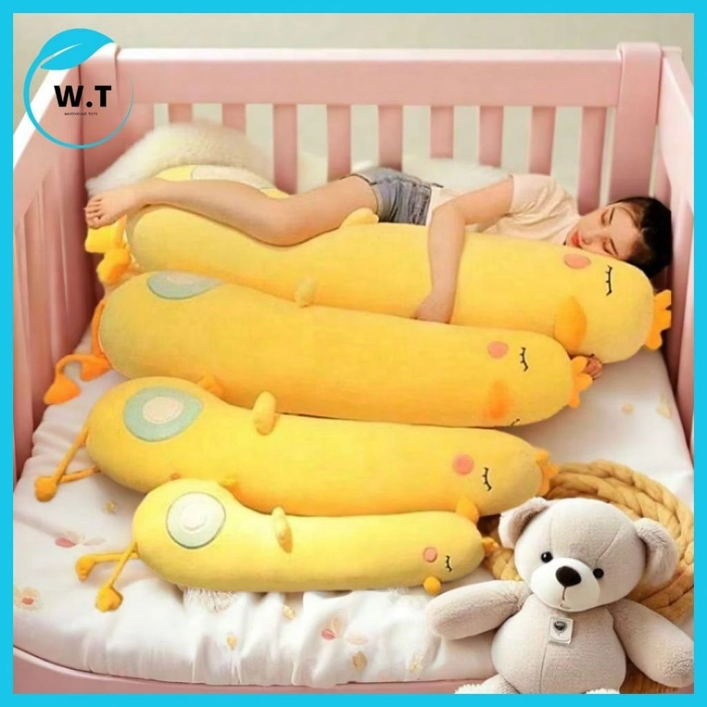 Boneka Guling Ayam 70cm | Bantal Guling Karakter Lucu Hadiah Anak Dewasa