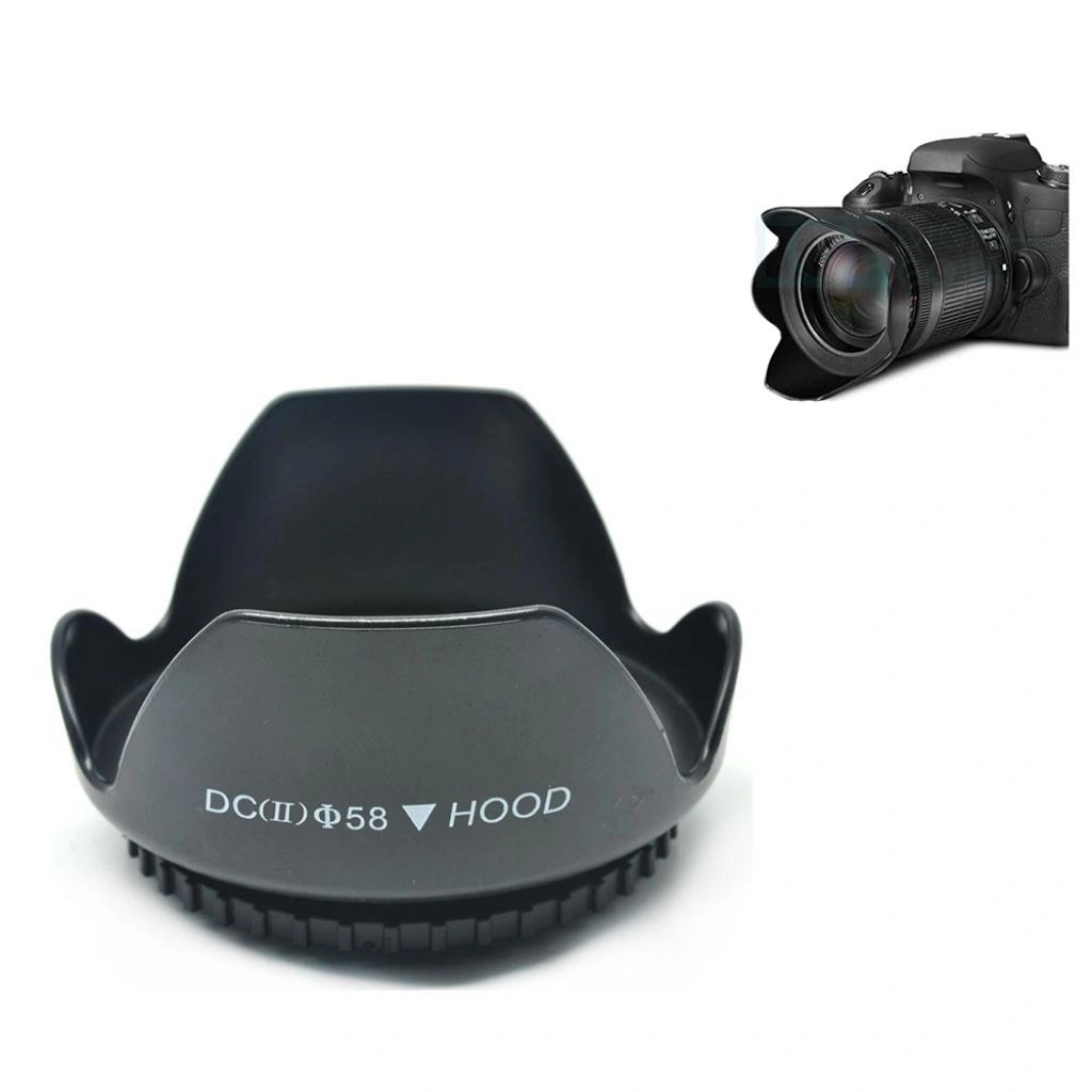 Lens Hood Universal 49mm 52mm 55mm 58mm - Hood Flower Lensa Kamera
