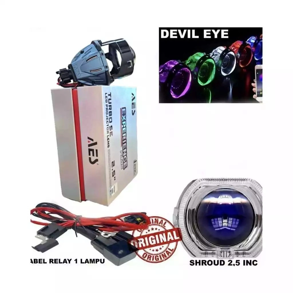 Billed AES Turbo Se Experience 2.5 Inch full sett ORIGINAL GEN 2 V1 PLUS